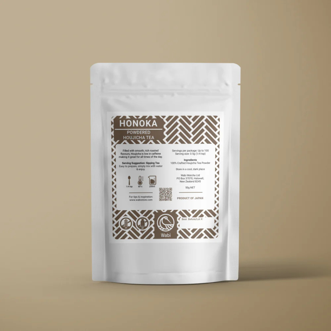 Wabi Honoka Houjicha Powder