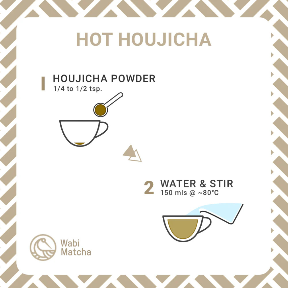 Wabi Honoka Houjicha Powder