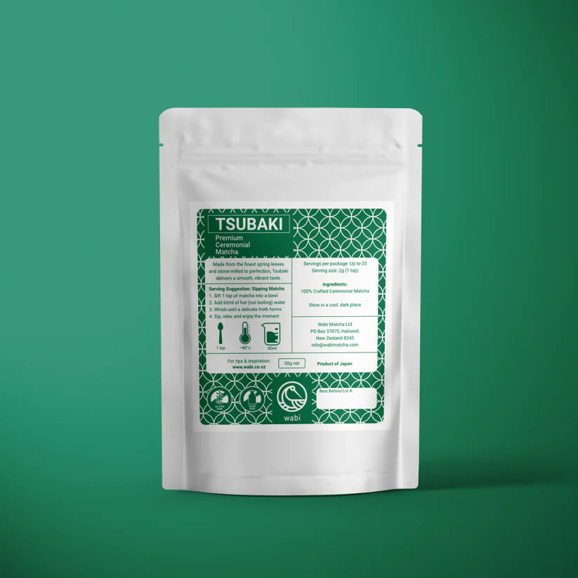 Wabi Tsubaki Spring Harvested Ceremonial Matcha