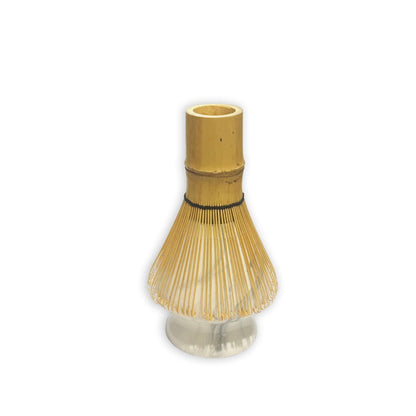 Bamboo Matcha Whisk + Holder Set