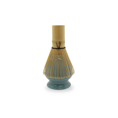Bamboo Matcha Whisk + Holder Set