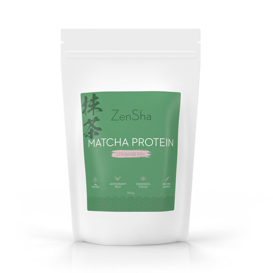 ZenSha Strawberry Matcha Protein