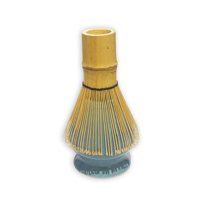Bamboo Matcha Whisk + Holder Set