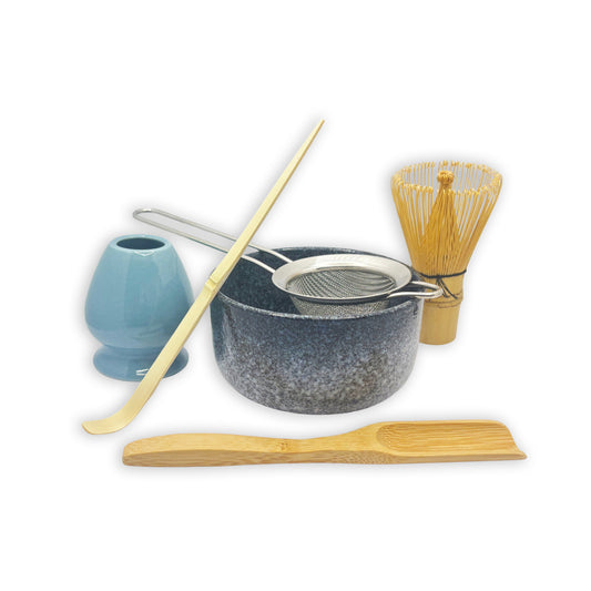 Traditional 6-Piece Matcha Kit | Galaxy Blue